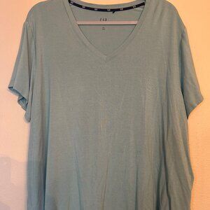 Gap V-Neck Short Sleeve Men's Shirt